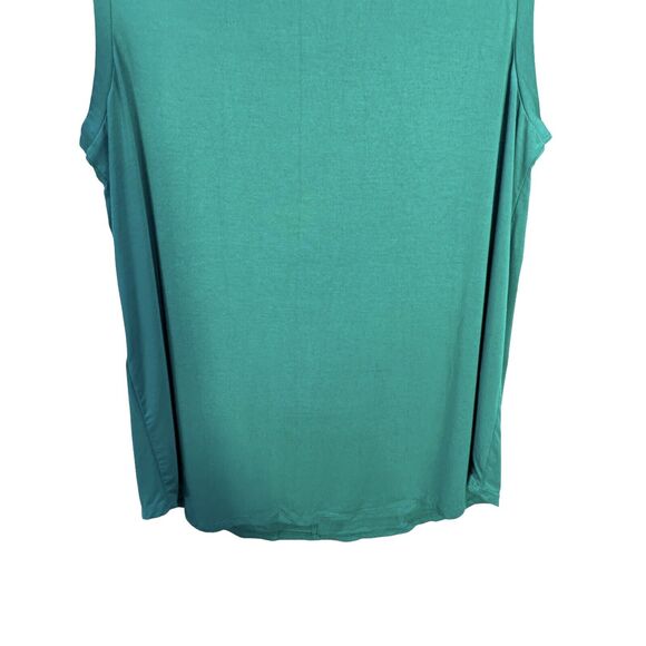 Swing Control Bamboo Sleeveless V-Neck Golf Jelly Bean Green Shirt Size S/P - Picture 10 of 11